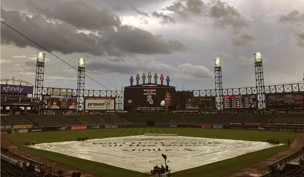 Nationals' series opener at Chicago White Sox is postponed by rain