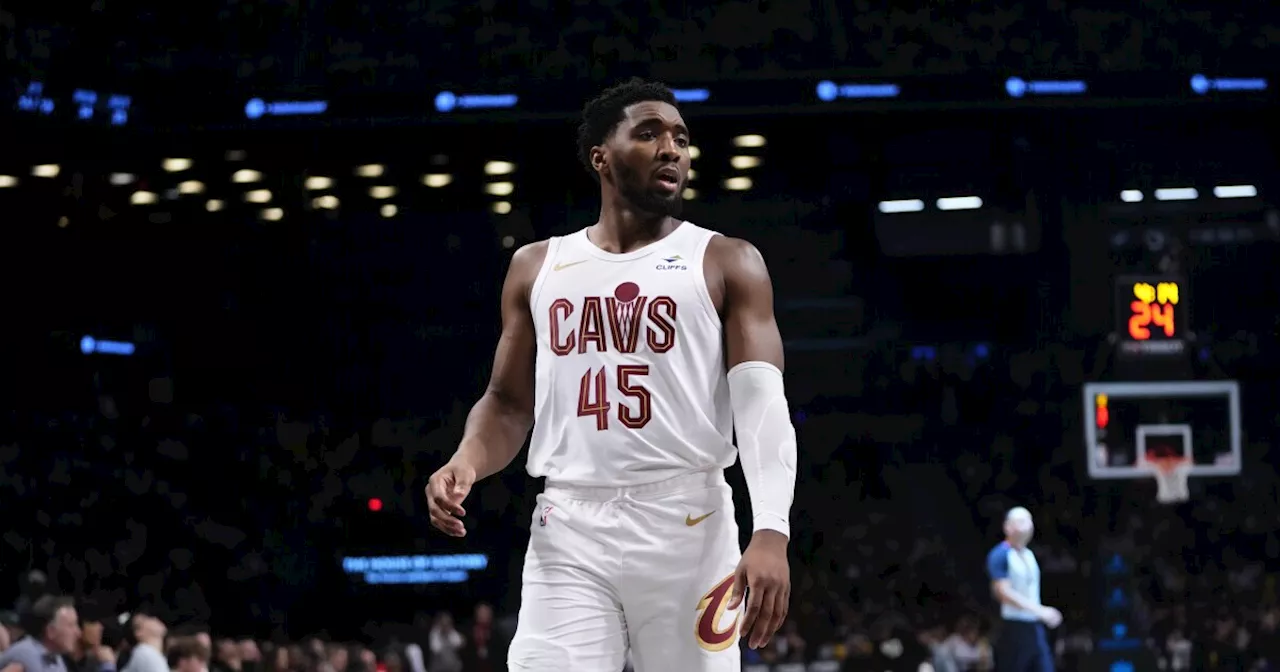 Cavs star Donovan Mitchell out with calf strain for Game 4