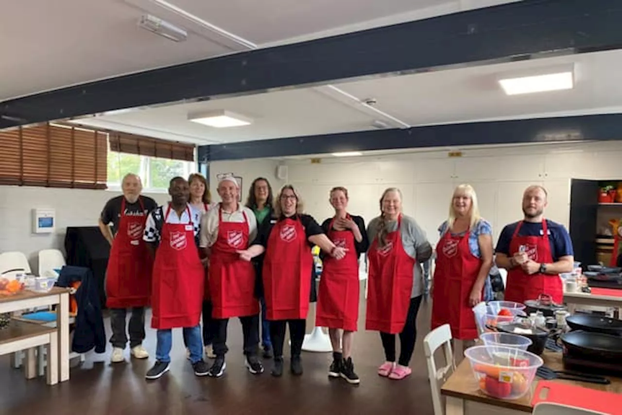 Cooking on a budget project launches at Keighley Salvation Army