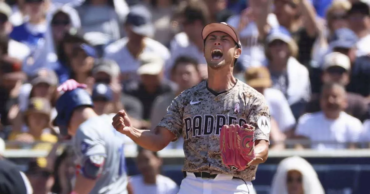 ダルビッシュ有、日米通算１９９勝目で〝２００勝王手〟 欠場の大谷翔平、母の日については「花束はないかな。一言二言…」