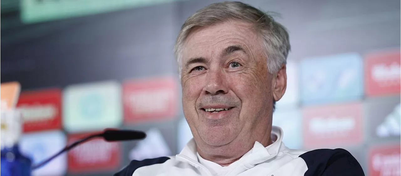 Ancelotti reconoció que está "mejor que nunca" y que su "luna de miel sigue"