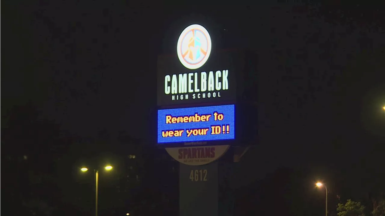 Police: Officers find firearm in student's car at Camelback HS