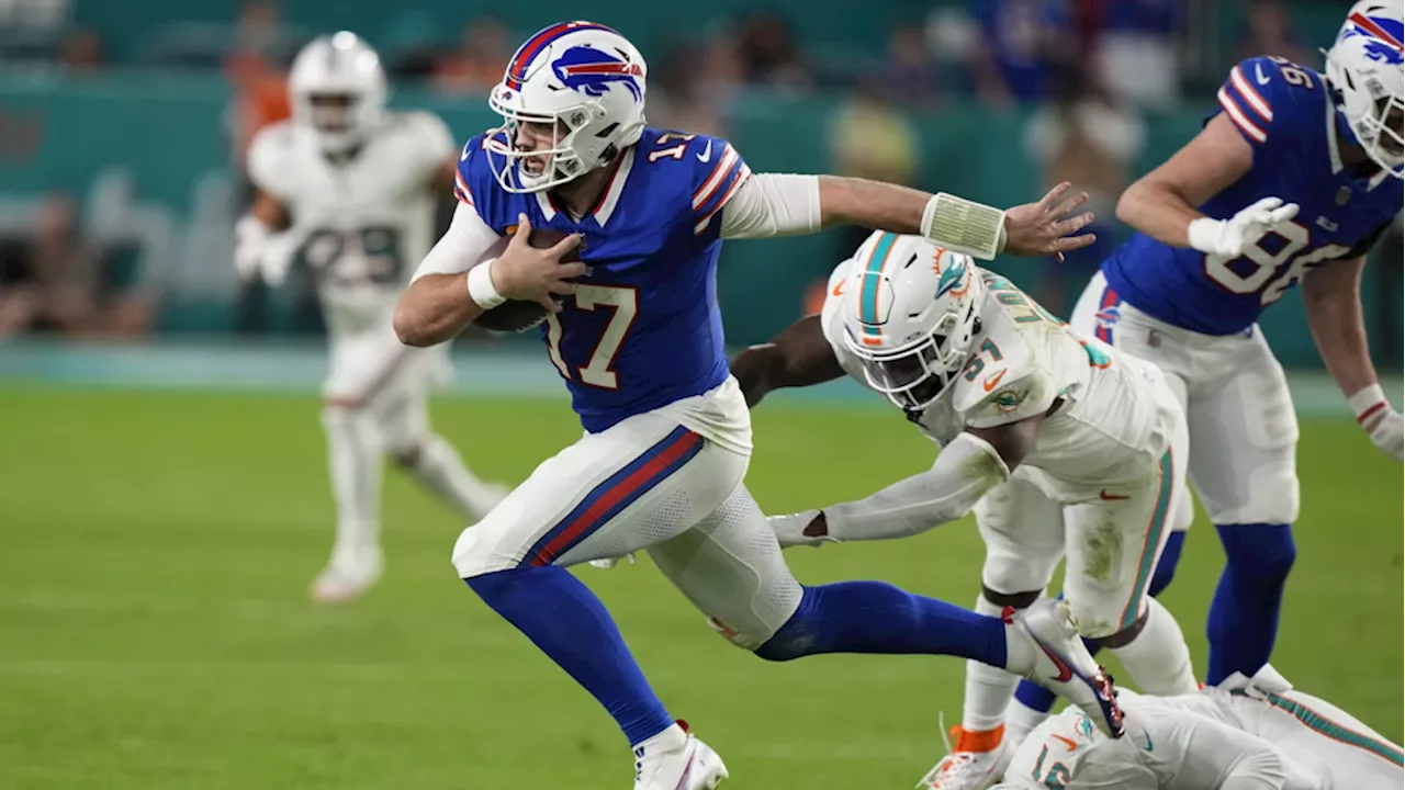 NFL schedule begins to leak: Bills-Dolphins, Bengals-Chiefs set for Week 2