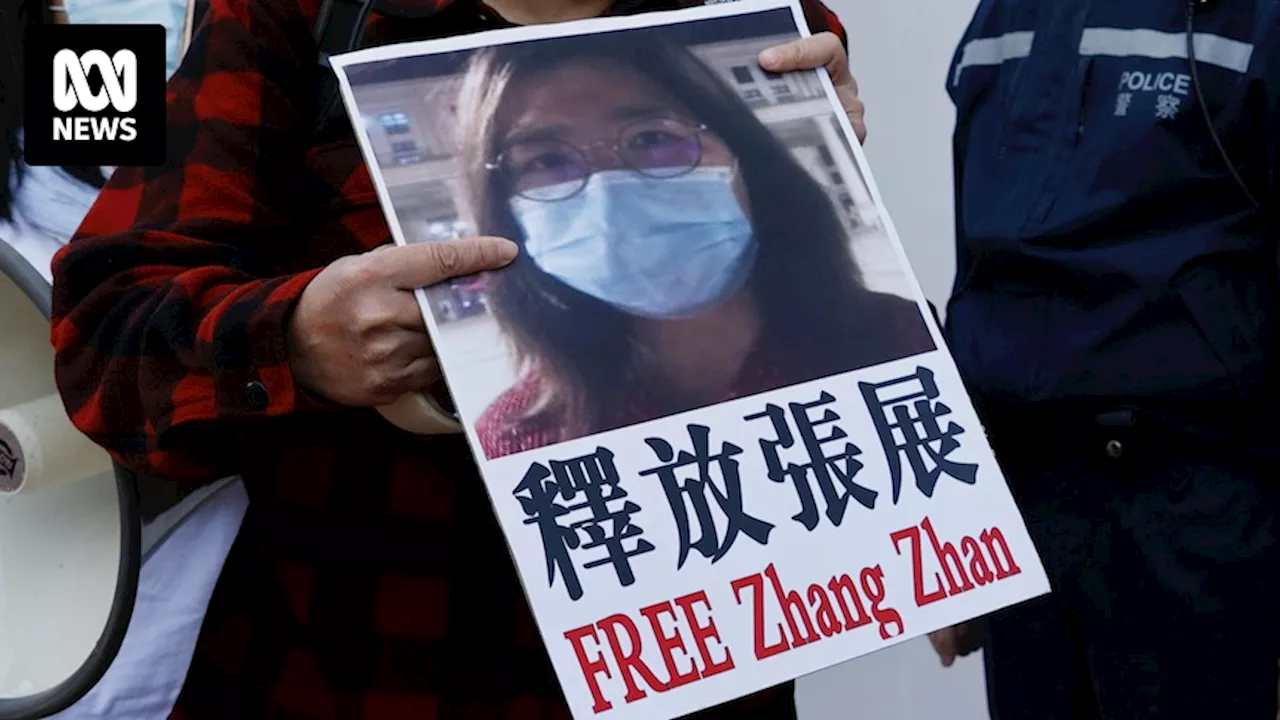 Concerns mount as Wuhan whistleblower Zhang Zhan's release from prison remains uncertain