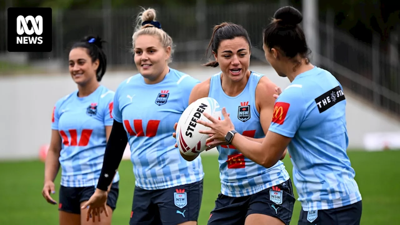 Yasmin Clydsdale 'OK' after perforating eardrum as NSW Sky Blues train hard ahead of Women's State of Origin opener