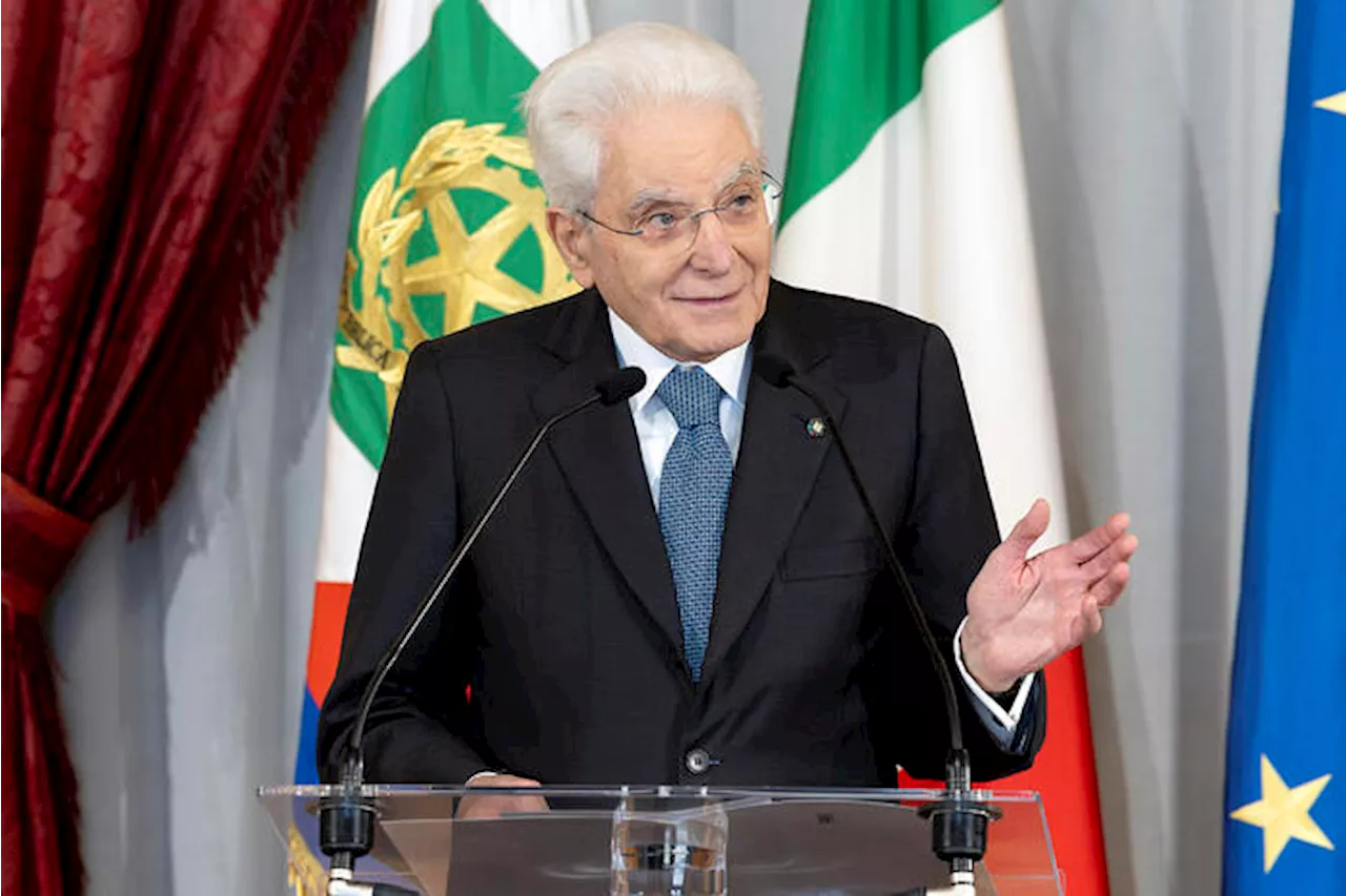 Mattarella: 'L'Italia è impegnata per il diritto di esistere di Israele'