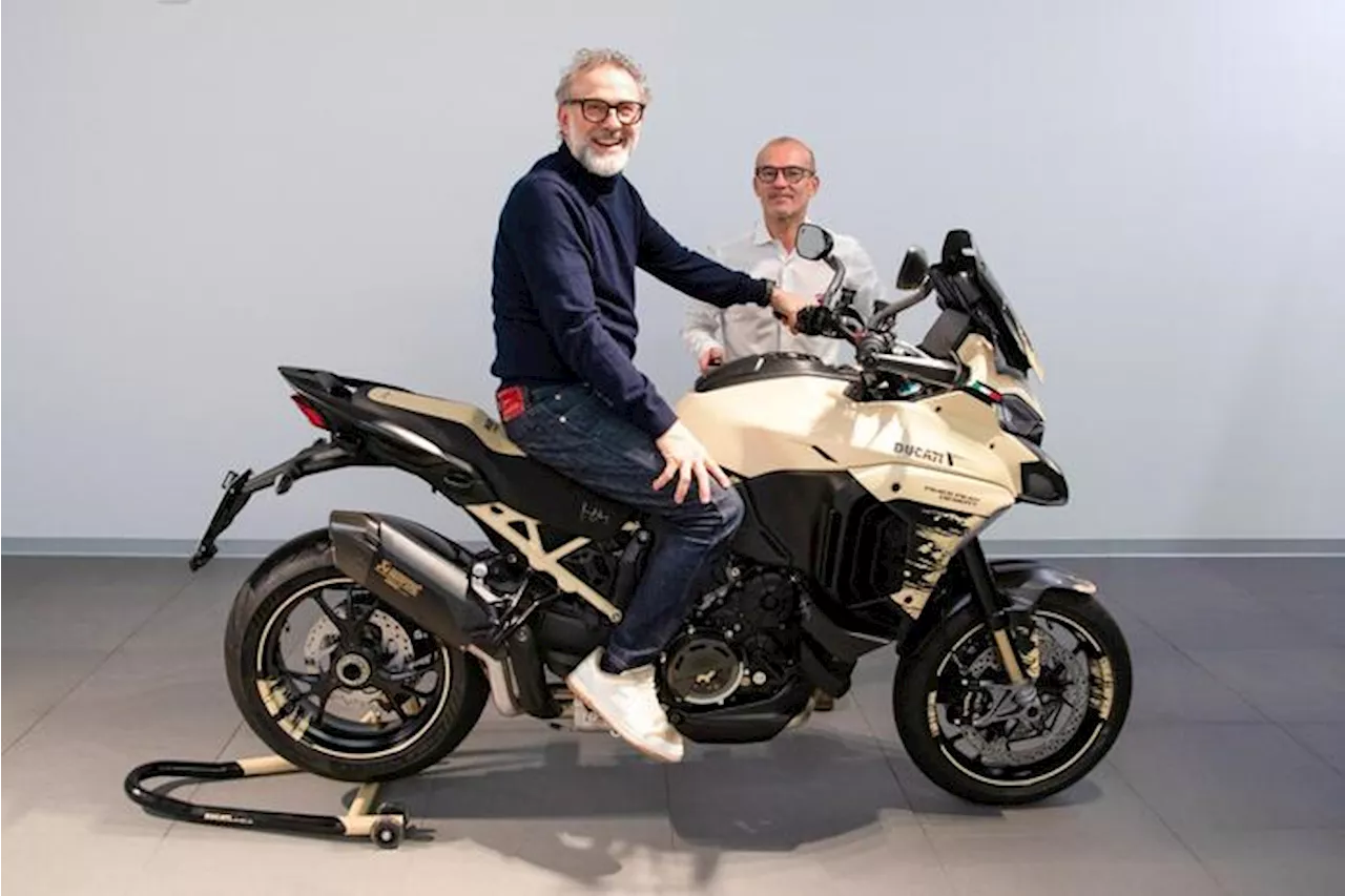 Una Ducati Multistrada V4 Pikes Peak speciale per Bottura