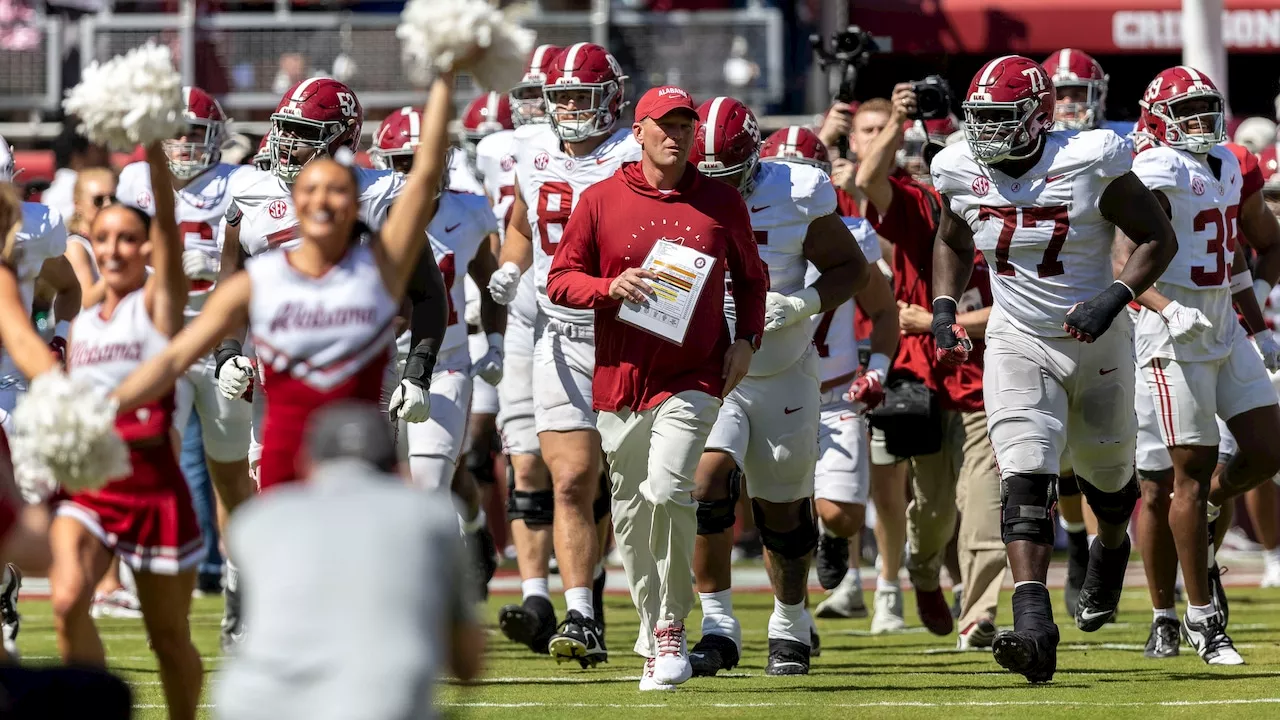 Kickoff time, TV network set for Alabama football vs. Western Kentucky