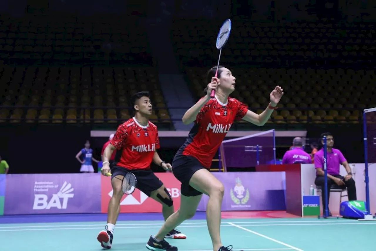 Dejan/Gloria taklukkan wakil tuan rumah di babak pertama Thailand Open