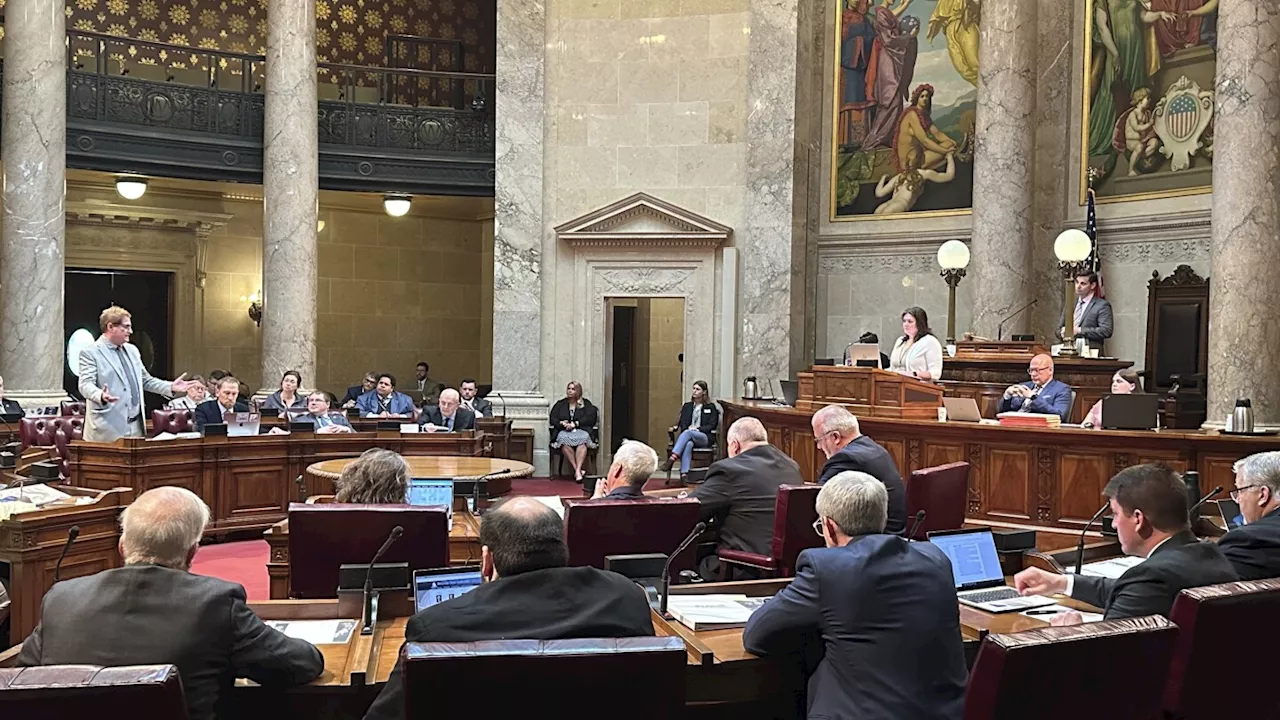 Wisconsin GOP-led Senate votes to override nine Evers vetoes in mostly symbolic action