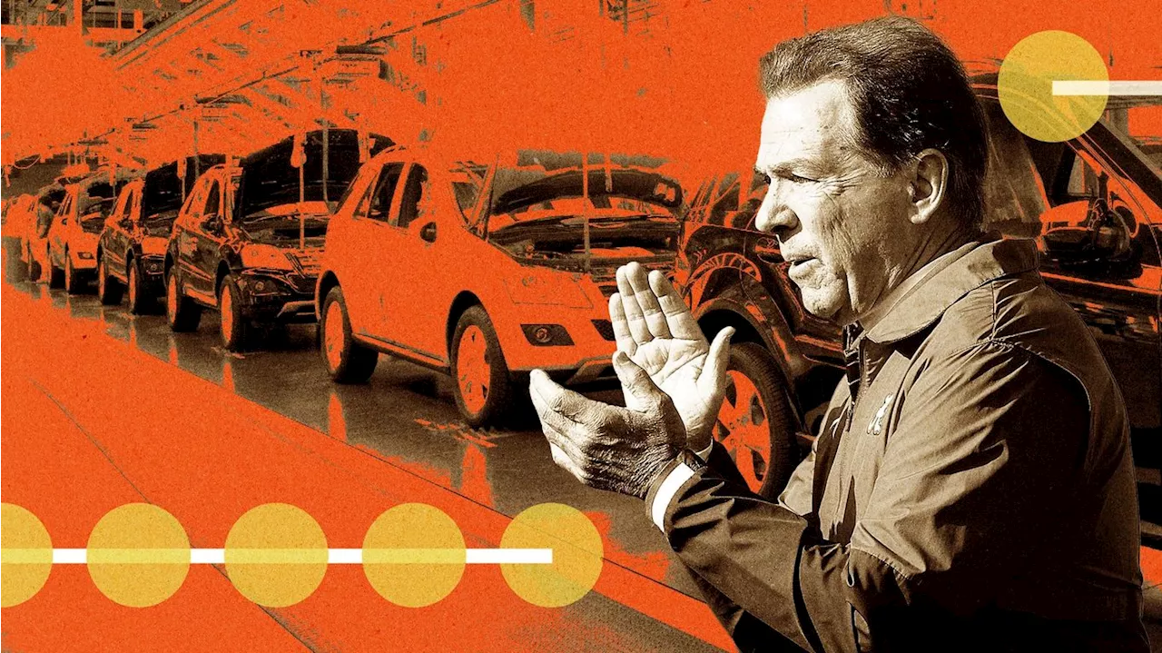 Mercedes-Benz asked Nick Saban to address Alabama workers after UAW launched organizing campaign