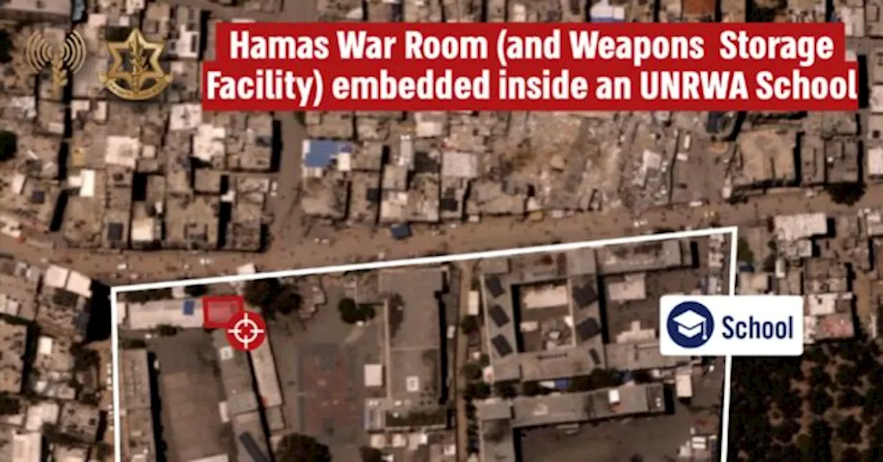 IDF Kills 15 Terrorists in ‘War Room’ At UNRWA School