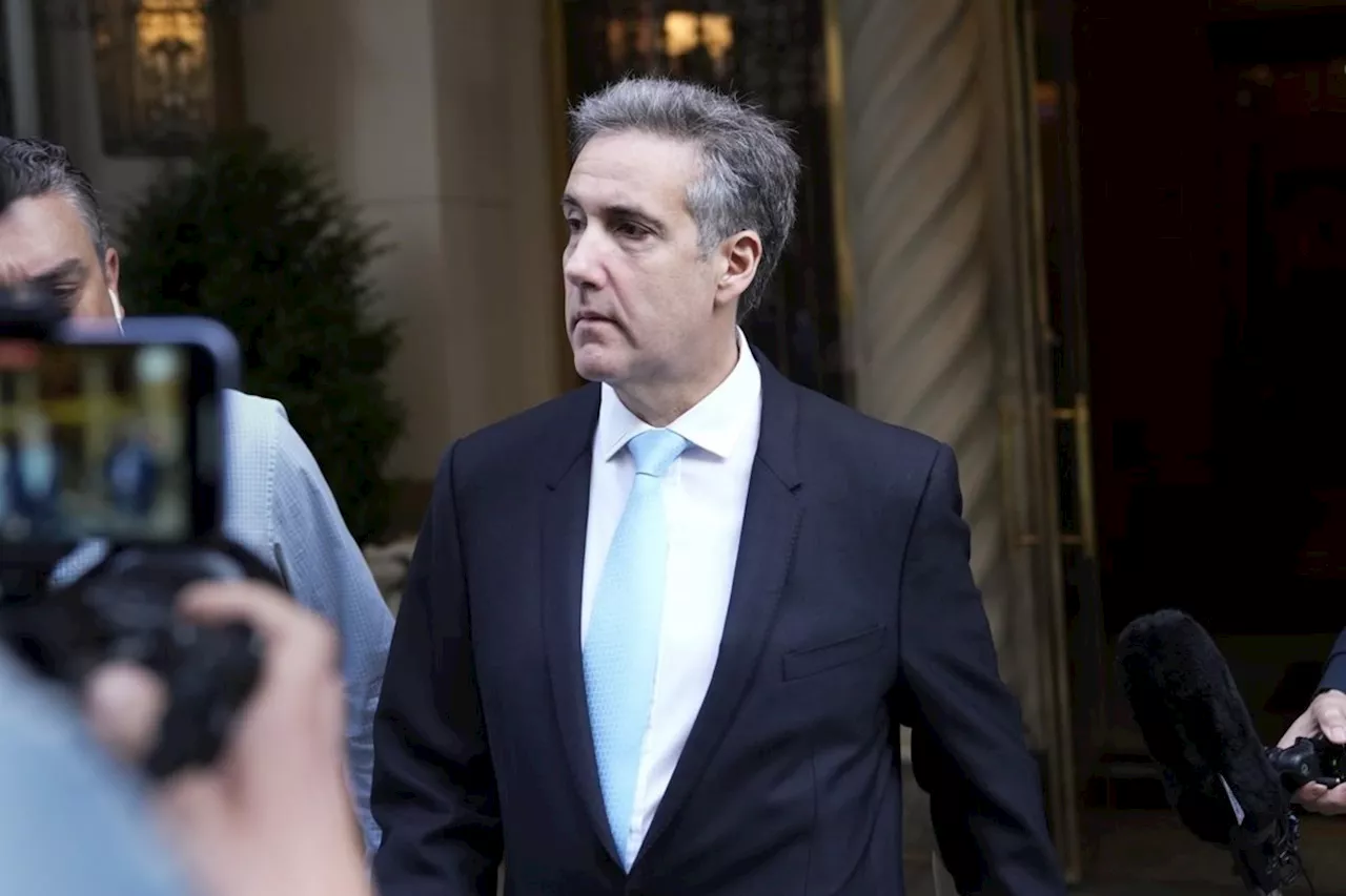 As House Speaker heads to court with Trump, hush money witness Cohen is testifying