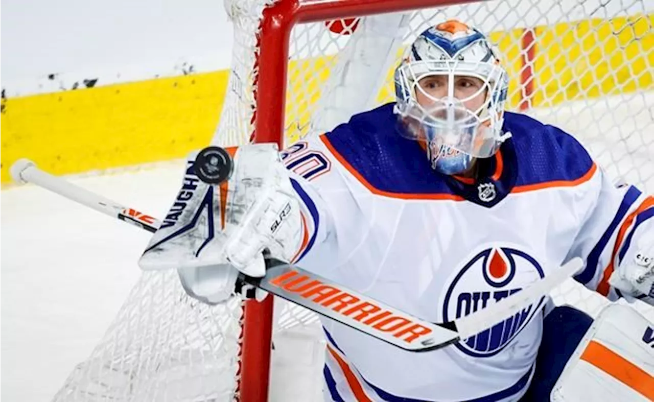 Oilers starting Calvin Pickard in goal for Game 4 vs. Canucks