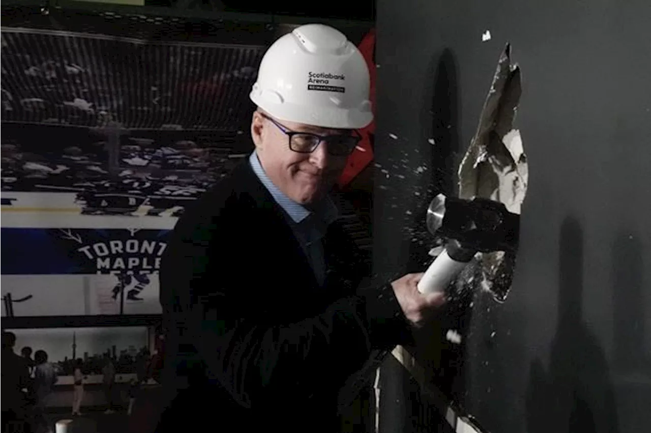 Renovations begin on Toronto's Scotiabank Arena, home of the Maple Leafs and Raptors