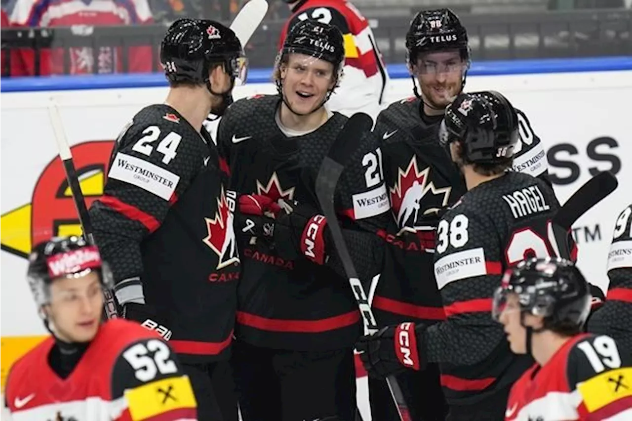 Tavares scores in OT, rescues Canada from potential upset in 7-6 win over Austria