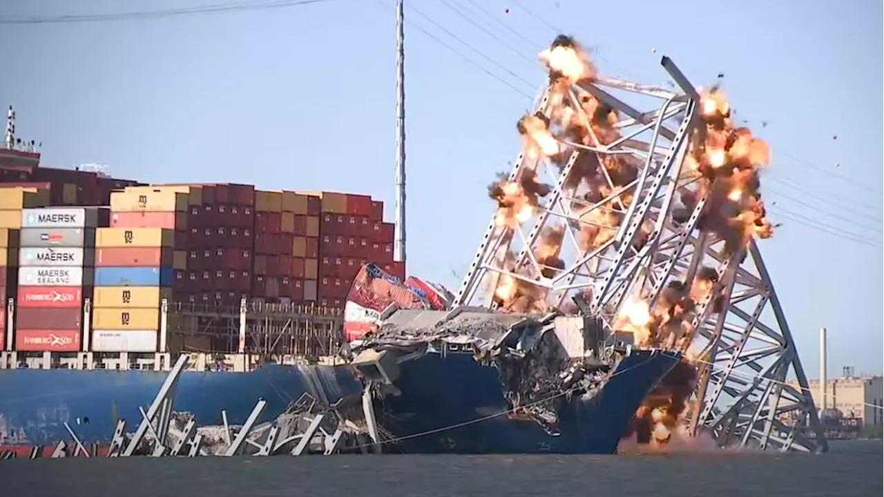 Unified Command gives updates on bridge collapse cleanup in Baltimore