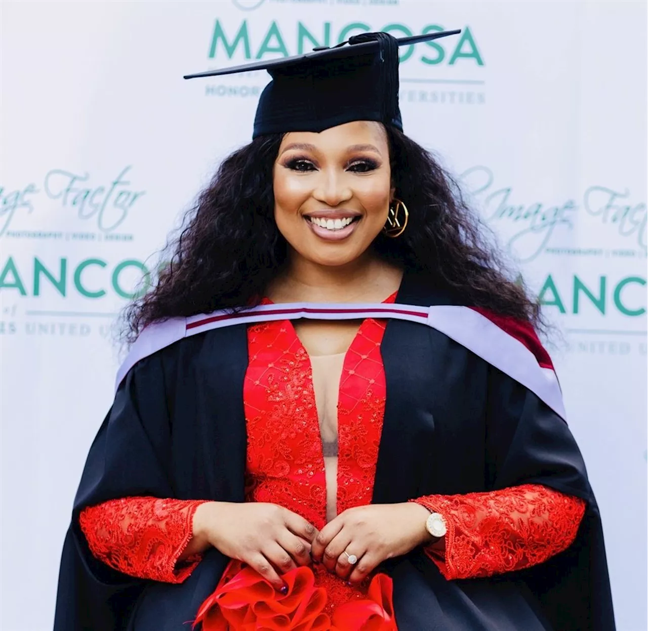 Beauty with brains: Phindile Gwala obtains a bachelor of commerce