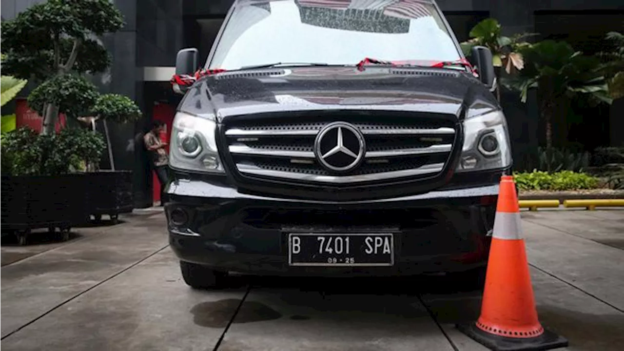 KPK Sita Mobil Mercy Sprinter SYL Yang 'Diumpetin', Ini Potretnya!