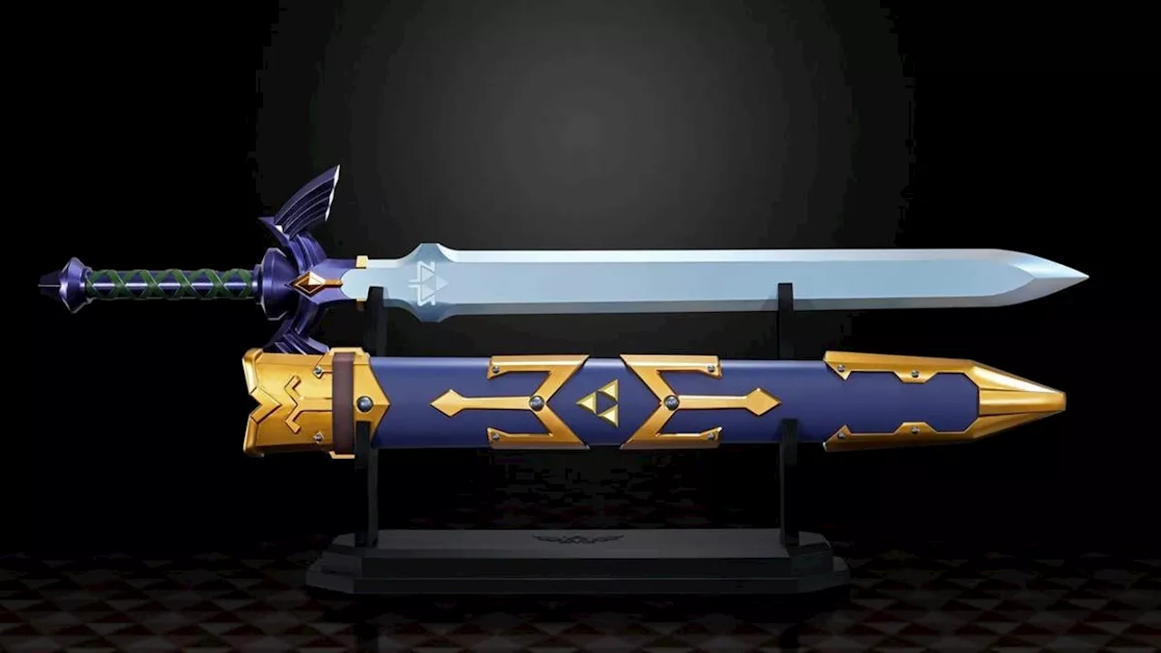 The Legend of Zelda Master Sword Electronic Prop Replica Is Back In Stock