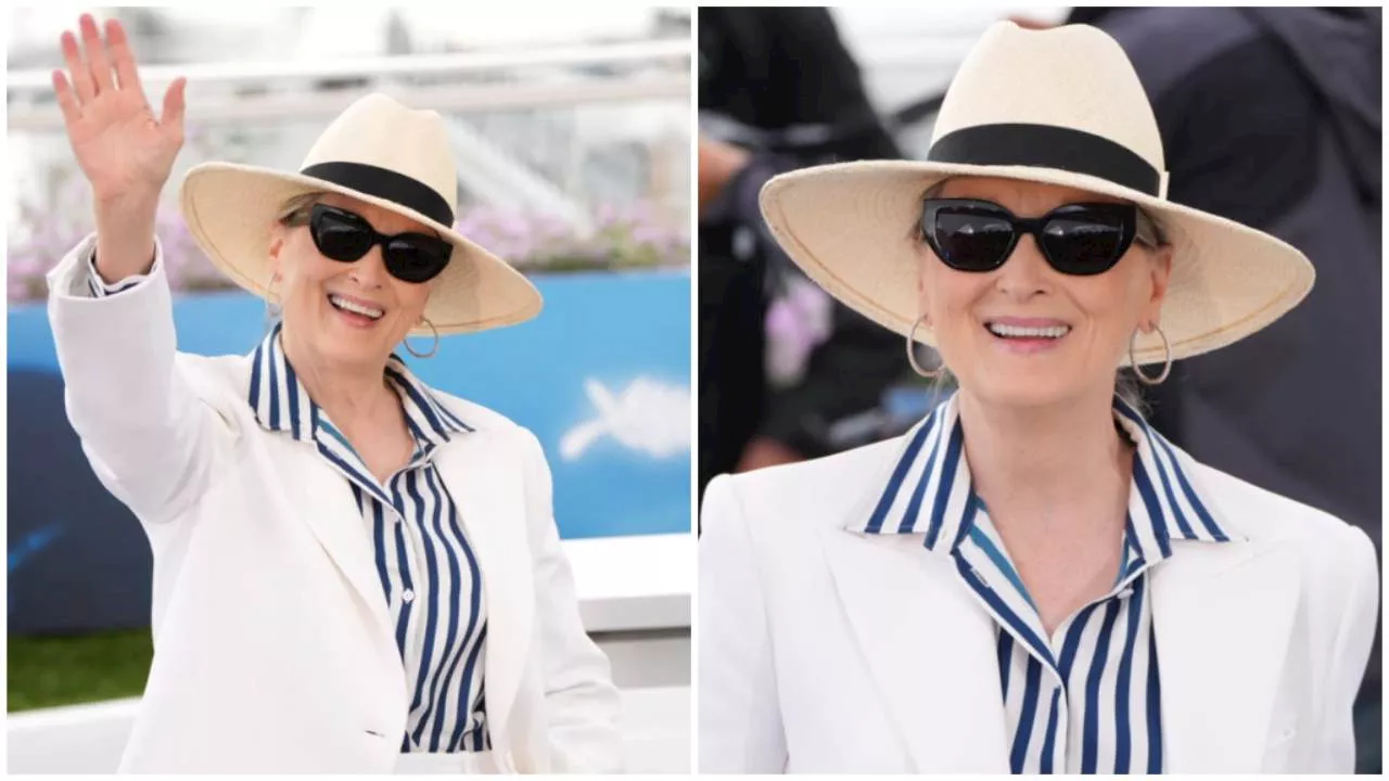 Cannes 2024, Meryl Streep impeccabile davanti ai fotografi: il ritorno sulla Croisette dopo 35 anni