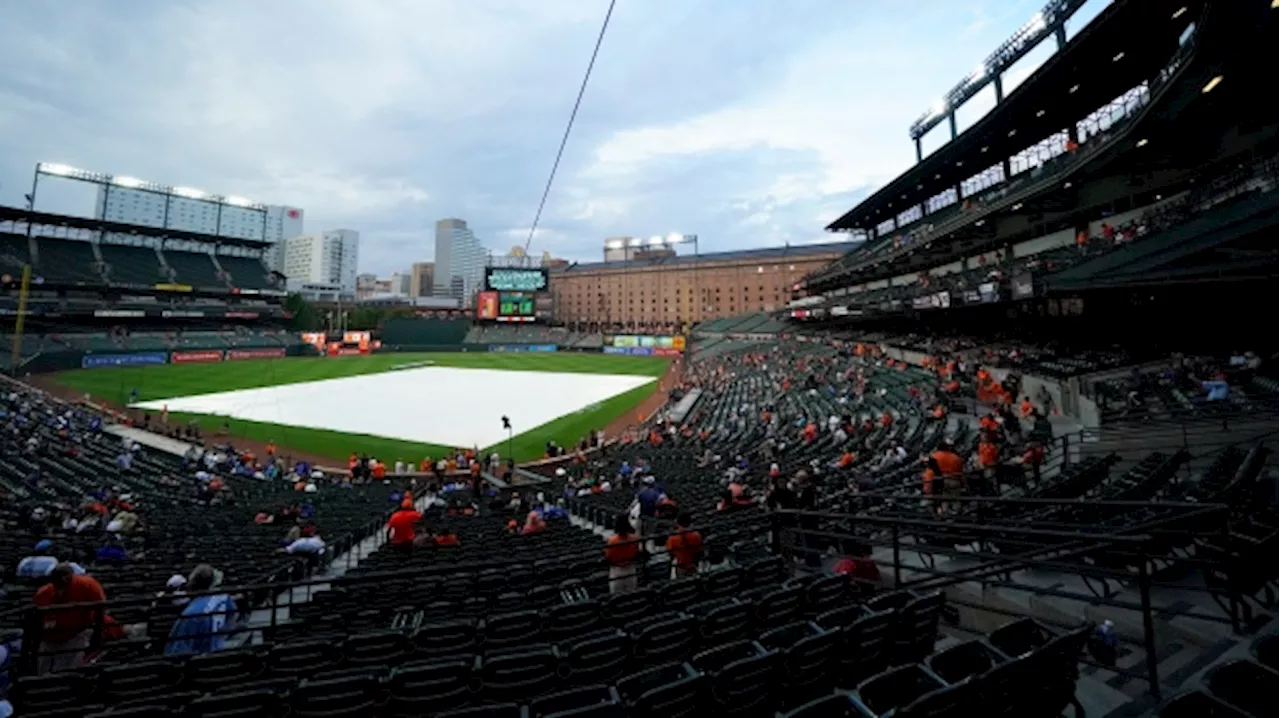 Orioles-Blue Jays game is rained out