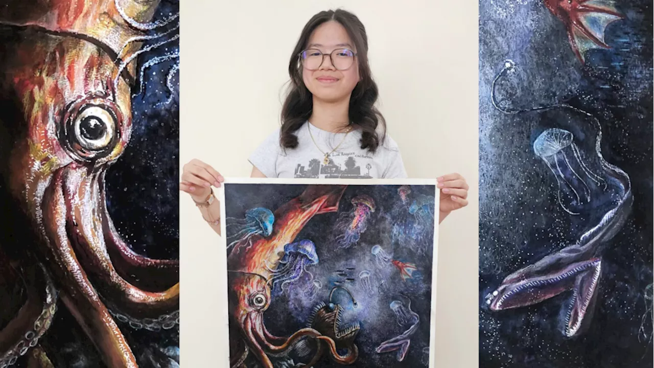 Grade 7 Calgary student wins international art competition