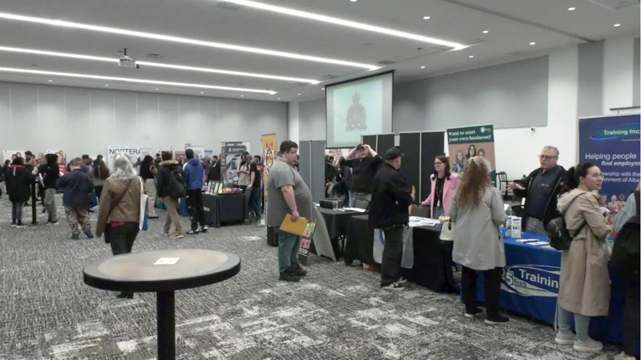 Hundreds of job seekers attend Lethbridge job fair