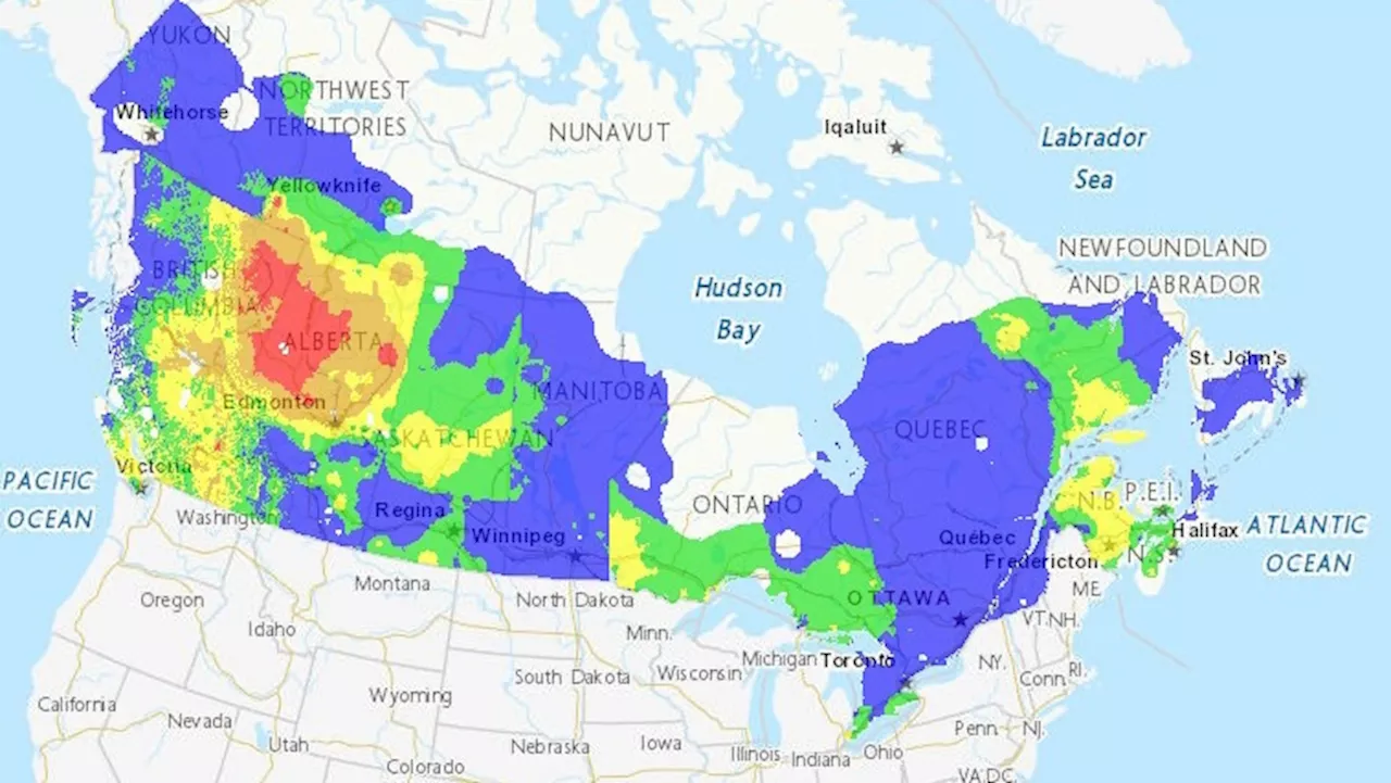 Latest updates on air quality alerts, and when the smoke may reach Ontario and Quebec