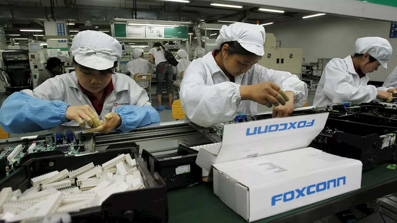 Vinstmiss för Foxconn efter svag efterfrågan på Iphone i Kina