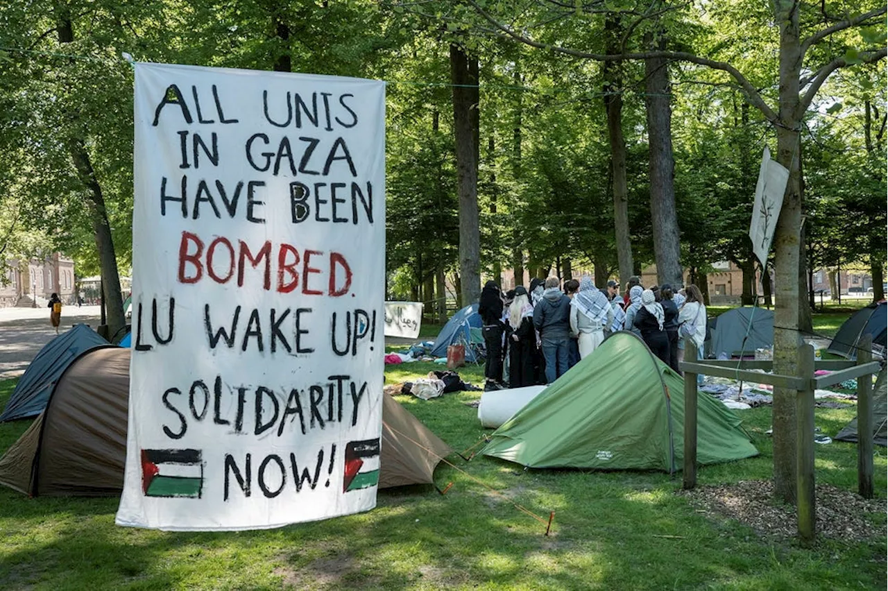 Hundratals akademiker i Lund stöttar pro-palestinska demonstranterna