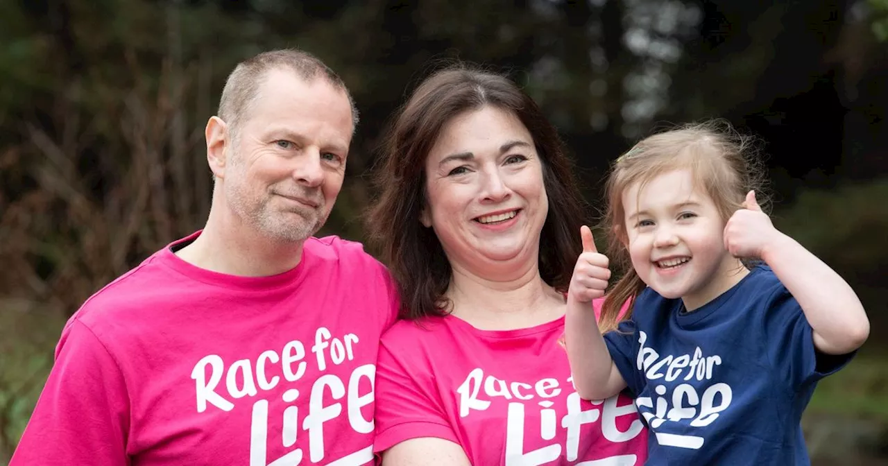 EK mum who discovered cancer lump while breastfeeding fronts Race for Life 2024