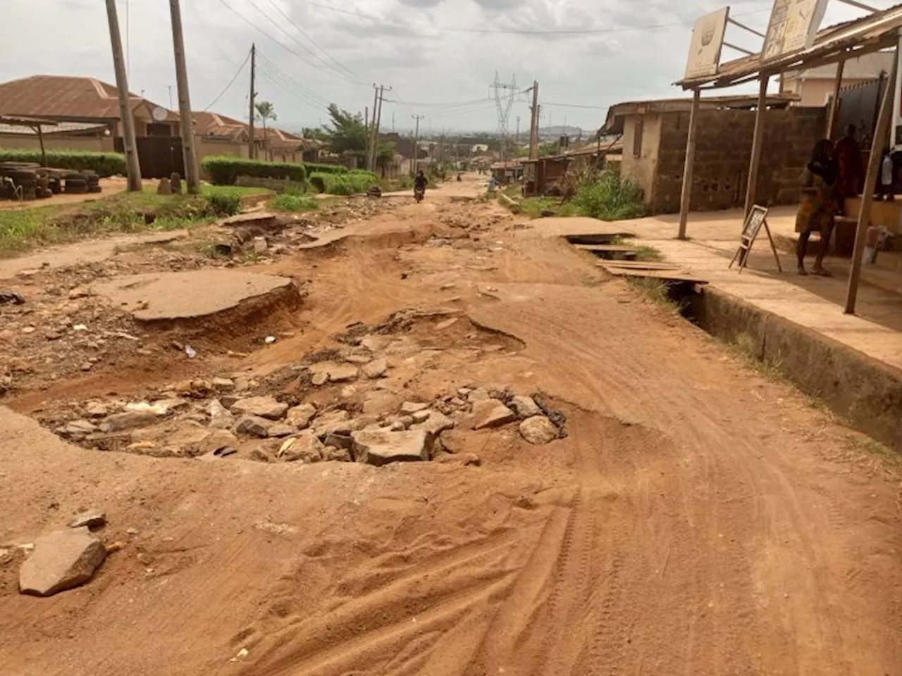 Why we can’t renovate Abeokuta train station road