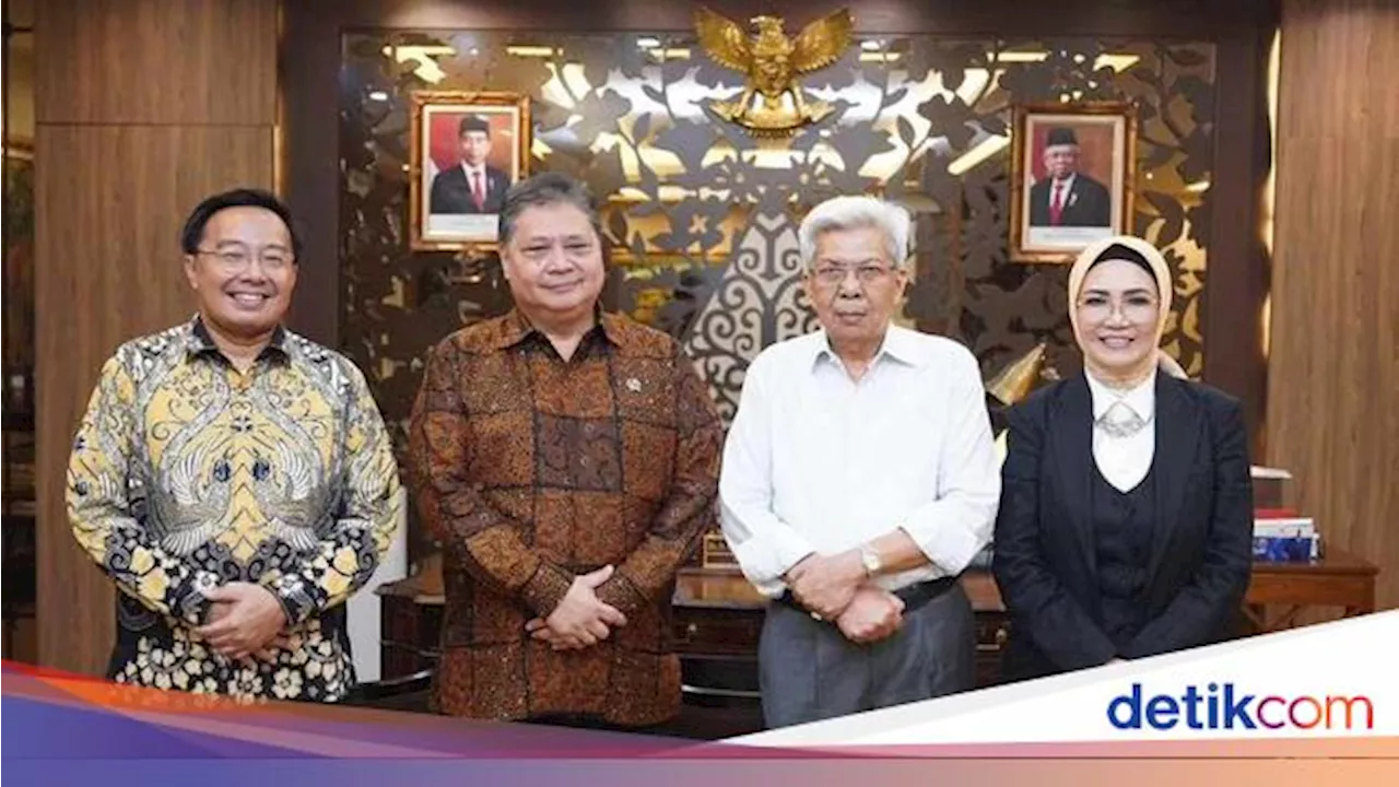 Beredar Foto Matahati Temui Airlangga Hartarto, Ini Kata DPD Golkar Sumsel