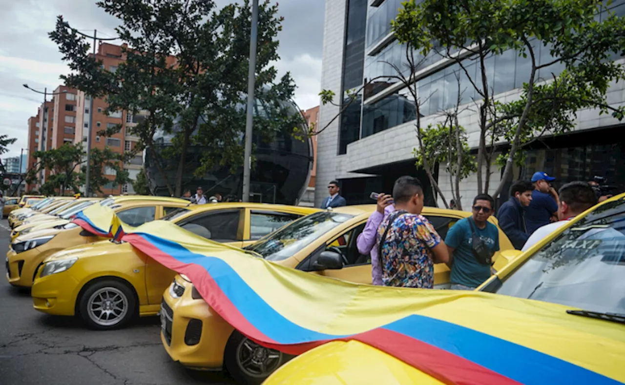 Paro de taxistas hoy 14 de mayo: así está la movilidad en Bogotá