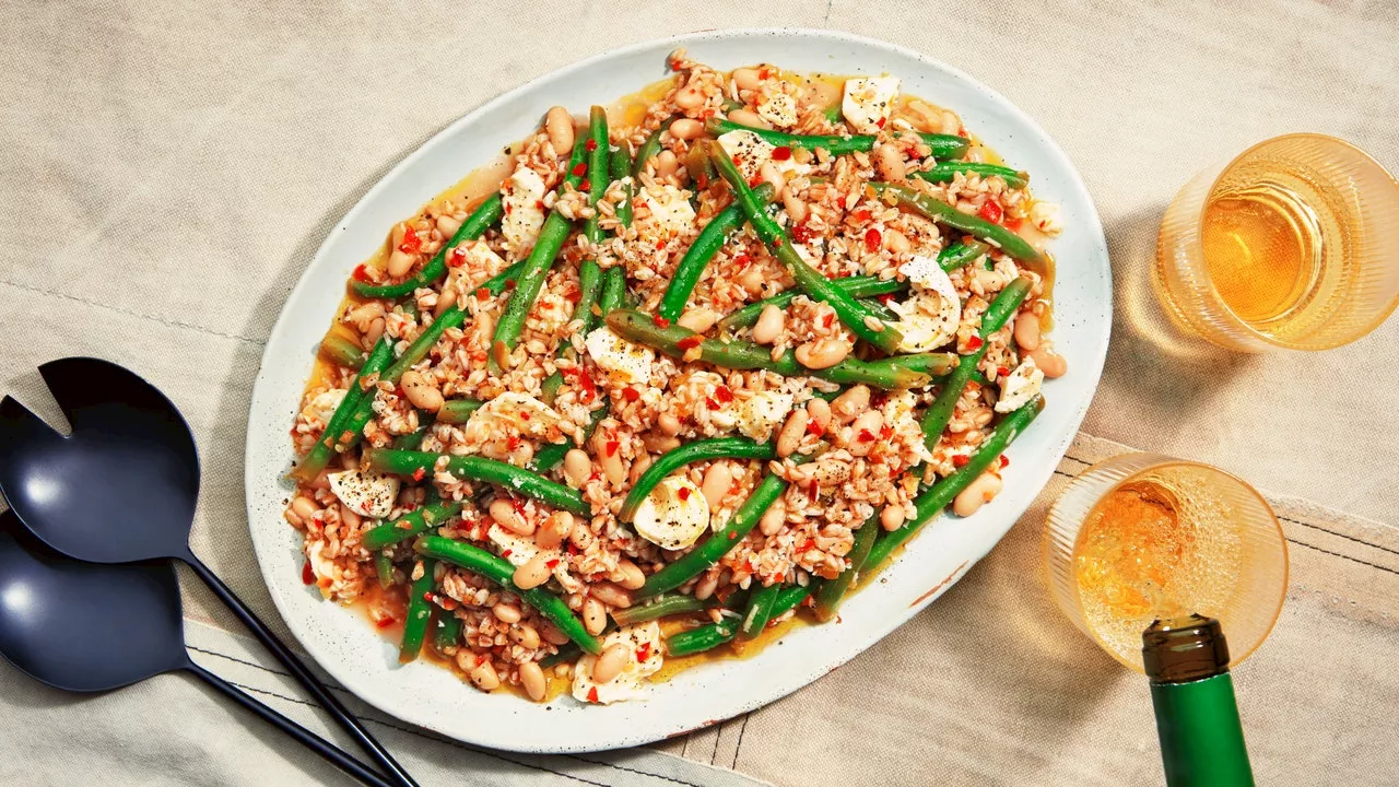 Green Bean and Farro Salad