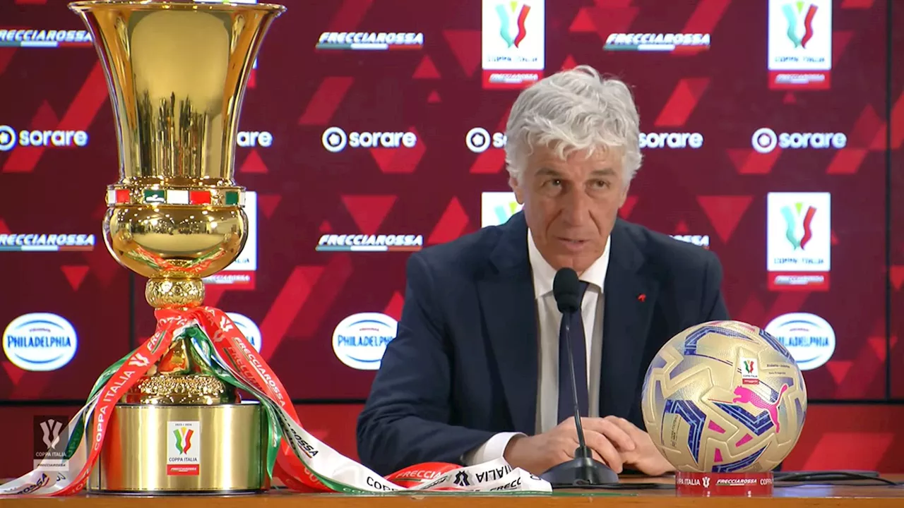 Atalanta-Juventus, Gasperini pre finale: 'Abbiamo già fatto qualcosa di più forte di un trofeo'