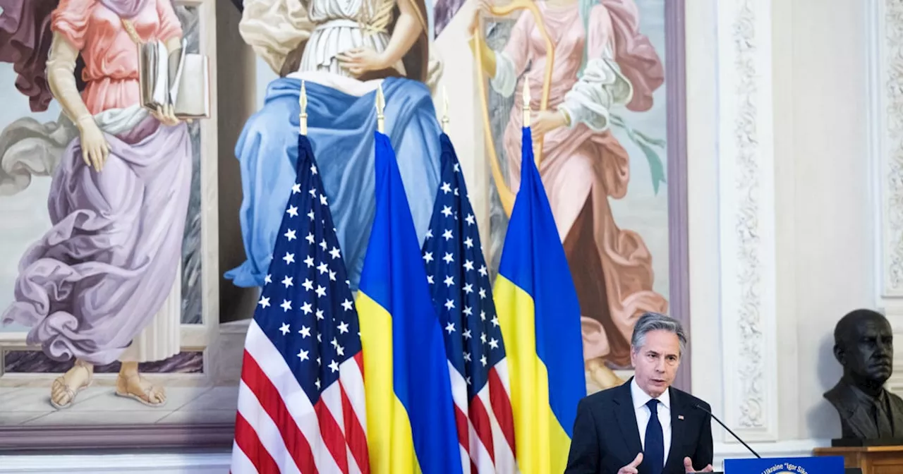 US will back Ukraine until its security is 'guaranteed', Blinken says