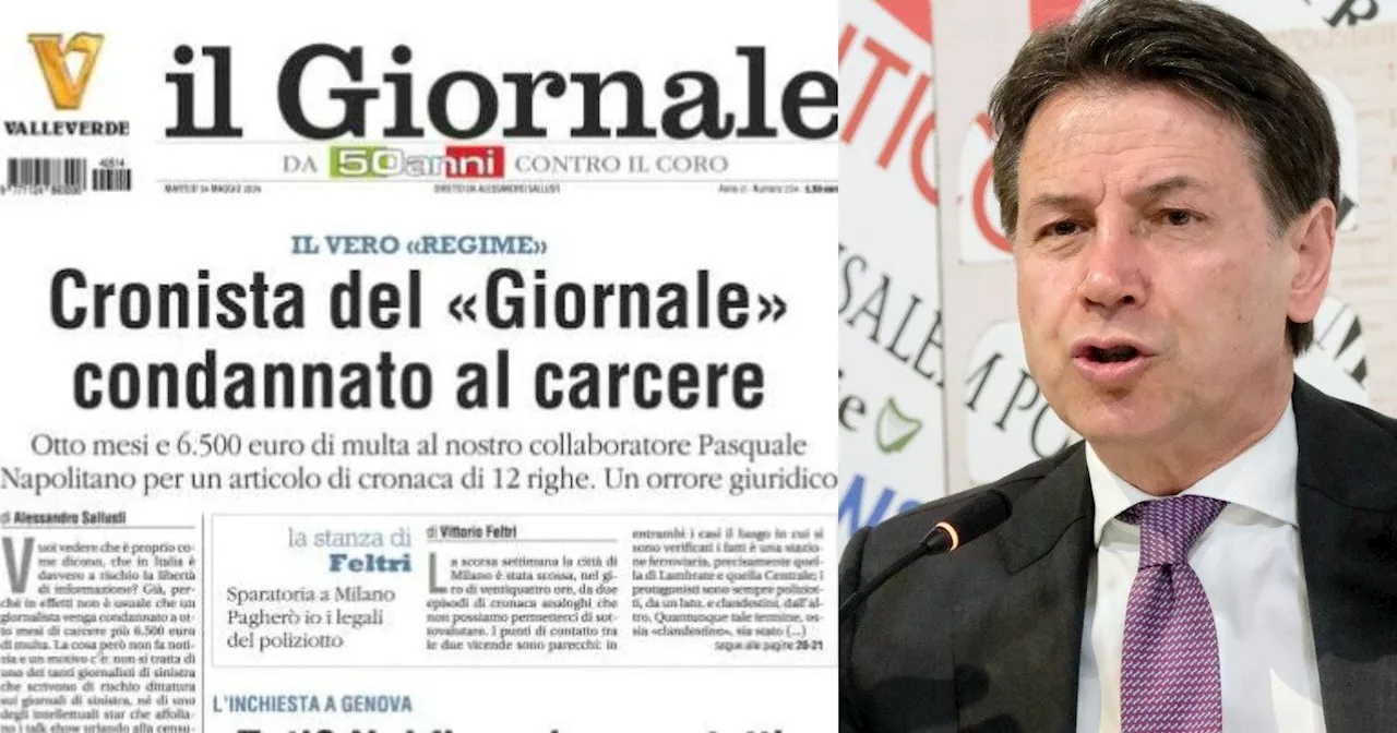 Cronista del Giornale condannato al carcere per diffamazione. Fdi: “La sinistra tace”