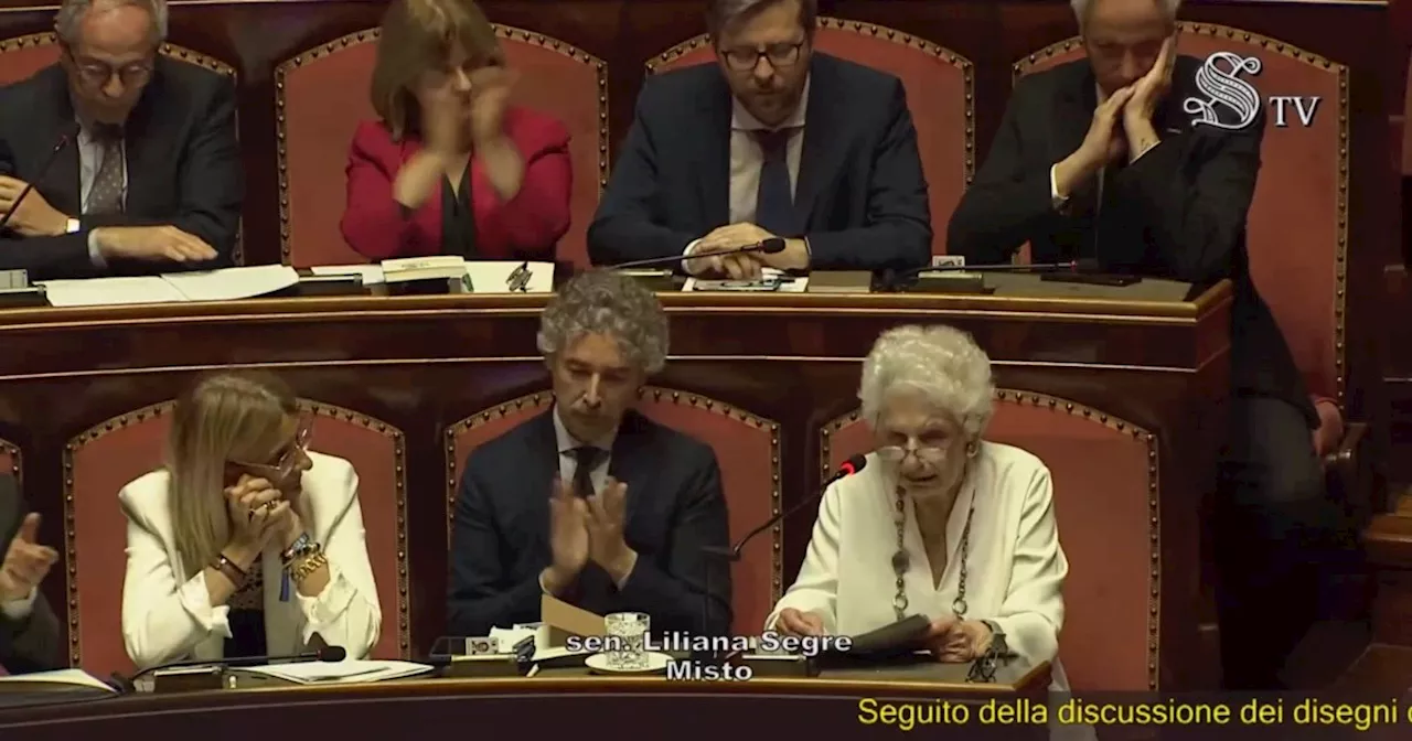 Liliana Segre boccia il premierato: “Separazione dei poteri e bilanciamenti sono argini per non…