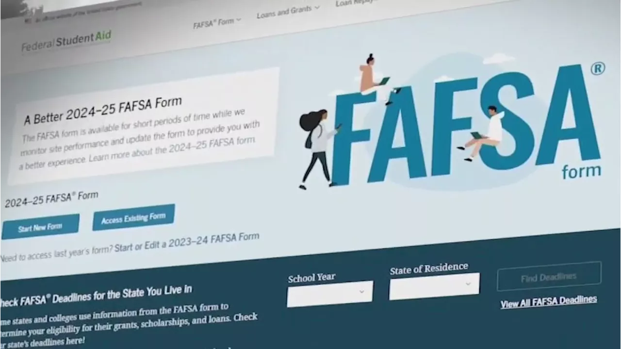 FAFSA delays may cause some students to choose lower cost colleges, or not attend this fall