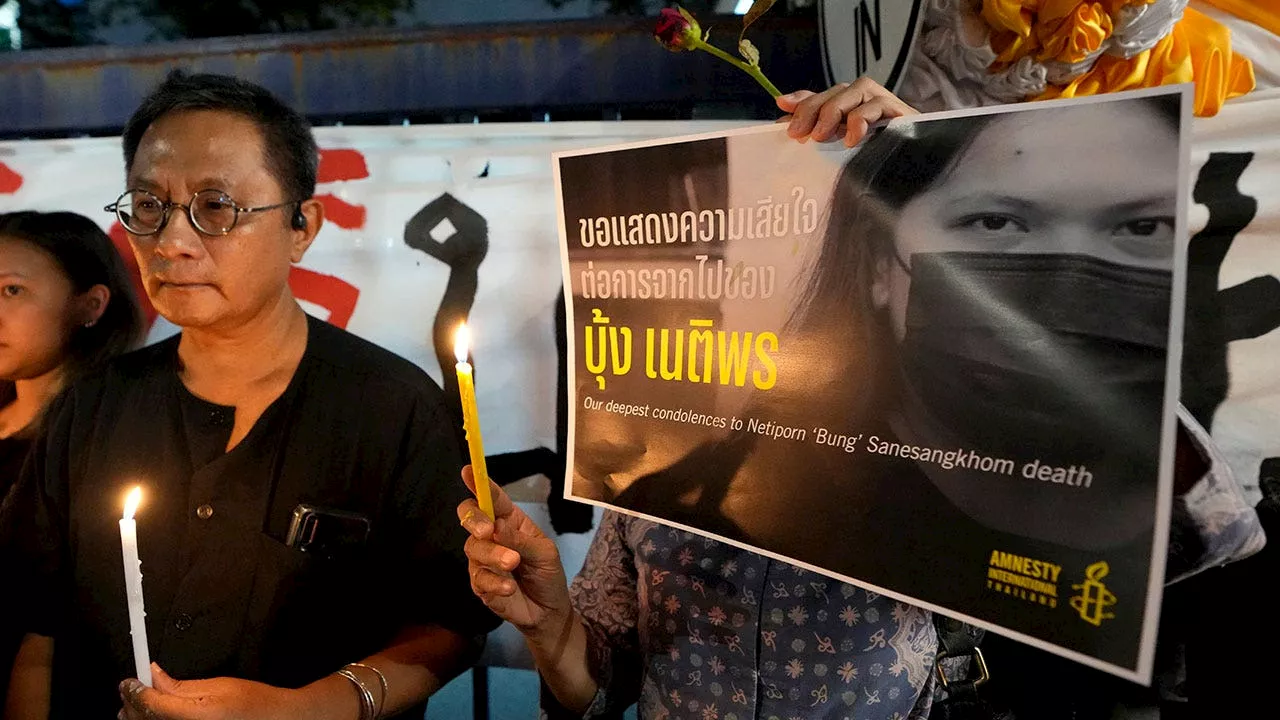 Thai activist dies in prison after months of hunger strike for monarchy reform