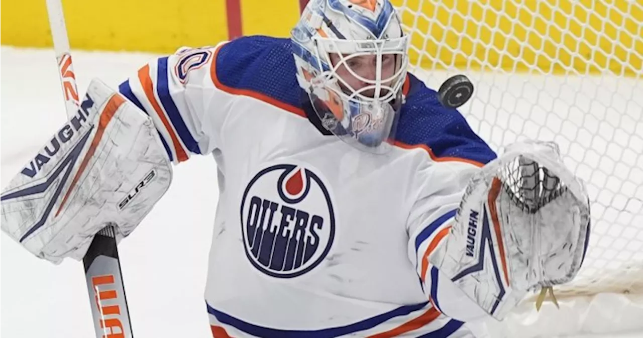 Oilers’ backup goalie Calvin Pickard confirms he’ll start Game 4 against Canucks