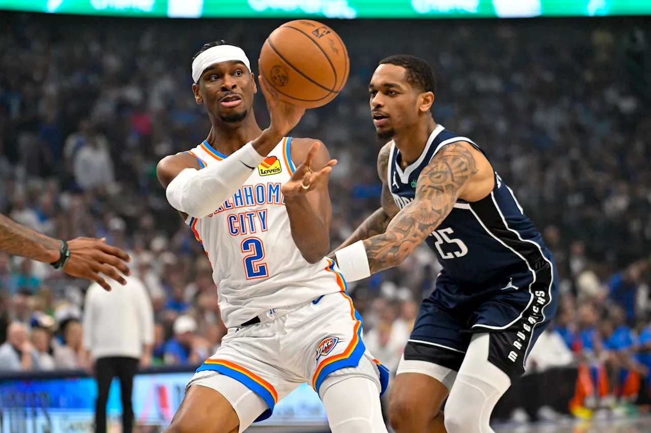 Canada’s Gilgeous-Alexander scores 34, Thunder overcome Mavs defense to even series 2-2