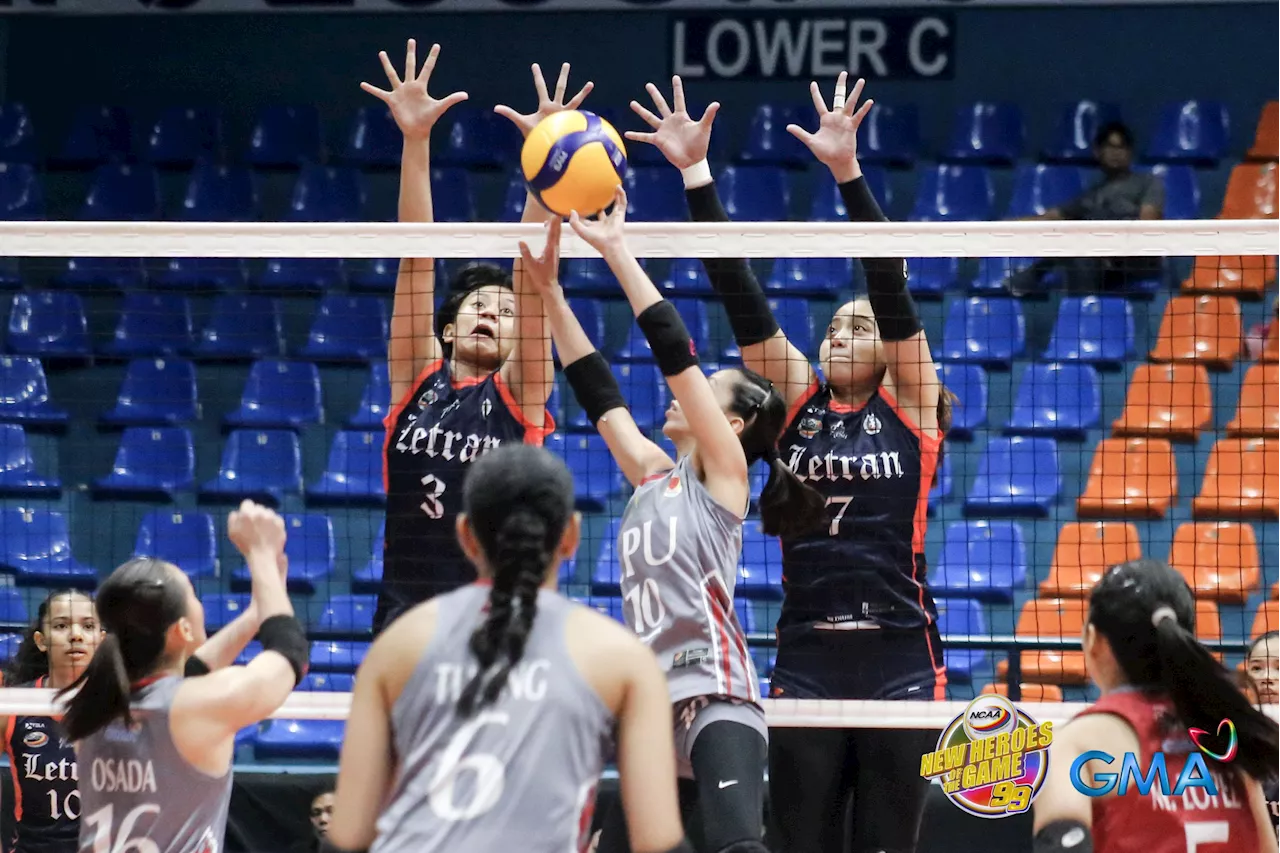 Letran, LPU dispute last NCAA Season 99 women's volleyball finals berth