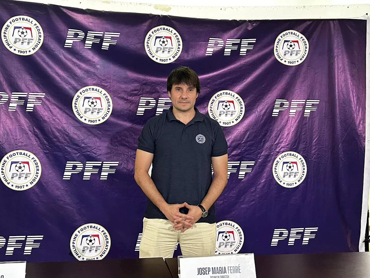 New PFF technical director Josep Ferré puts premium on youth development