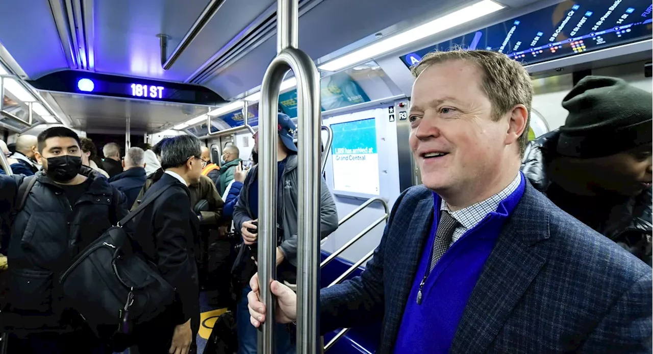 NYC Transit President Richard Davey, who runs subways and buses, leaving MTA