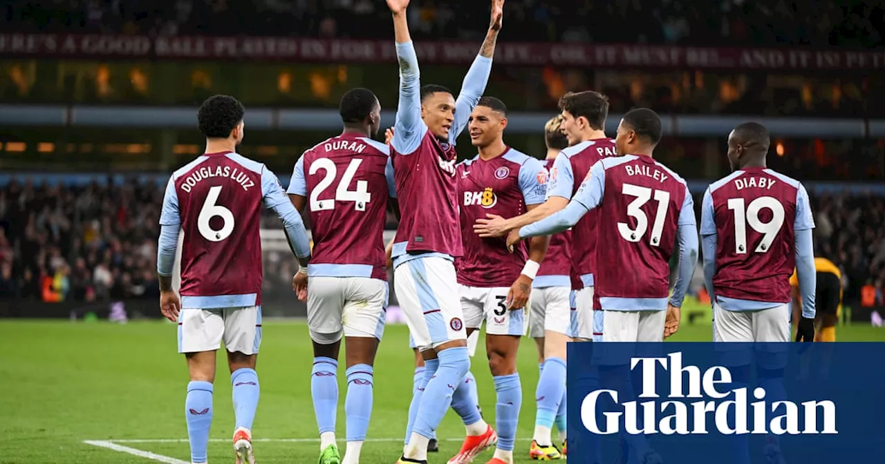 Aston Villa secure Champions League spot to end 41-year wait