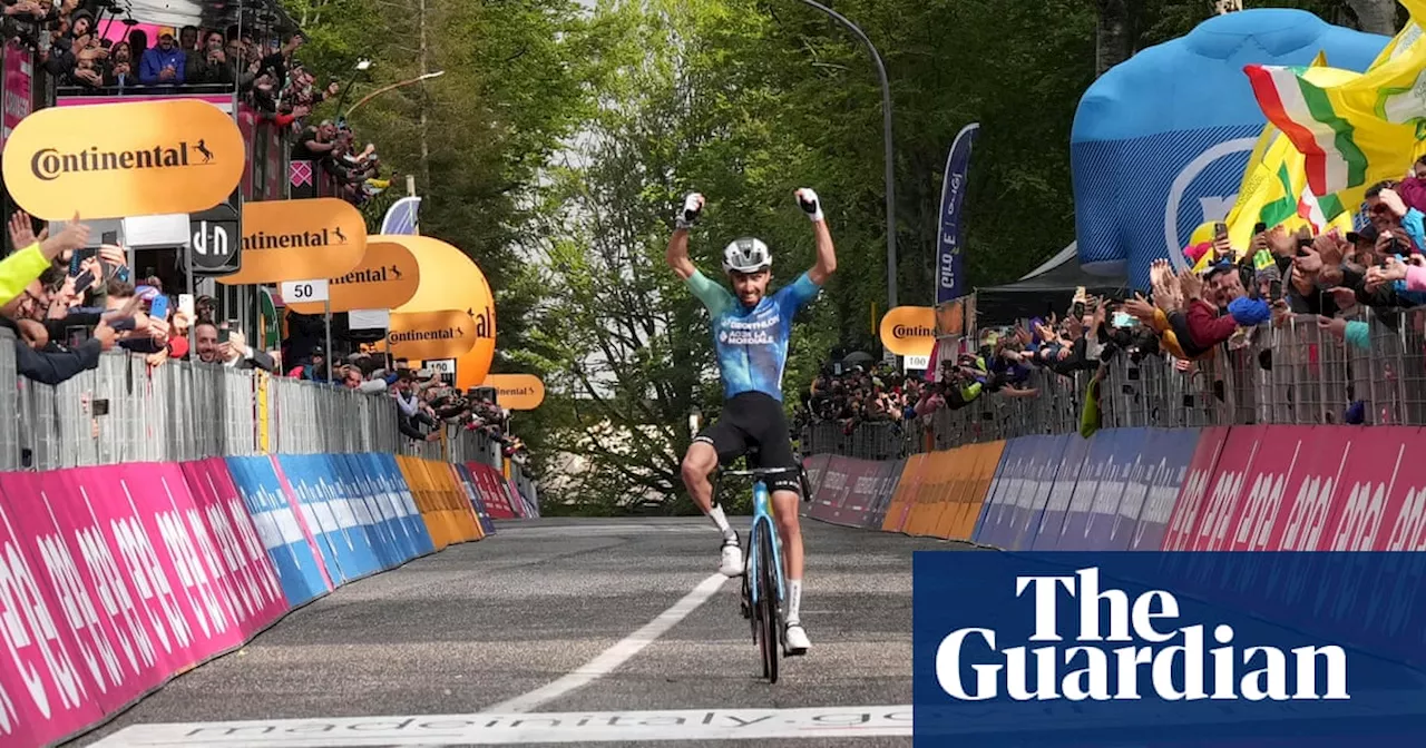 Giro d’Italia 2024: Valentin Paret-Peintre leads home idol Bardet for stage win