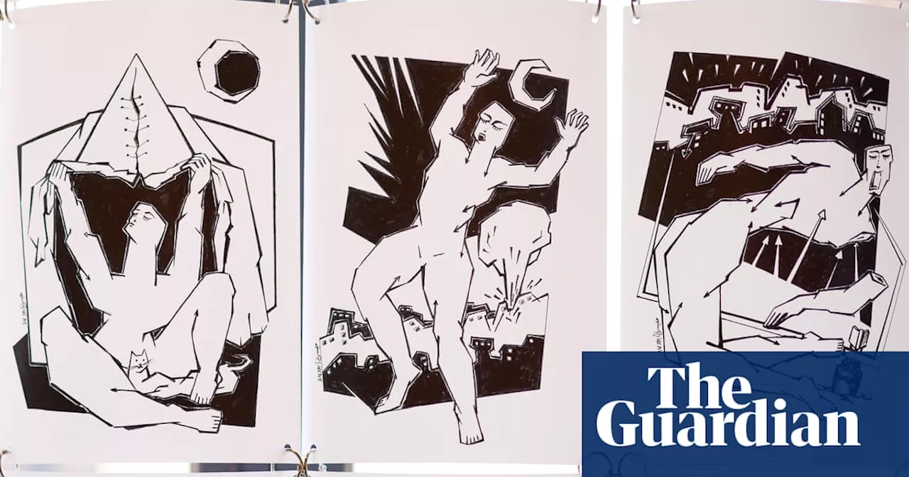 ‘Instead of a scream’: the Palestinian artist who does a Gaza drawing every day